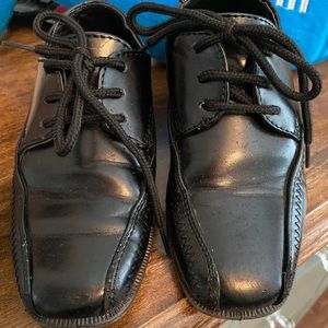 Black dress shoes little kids size 11